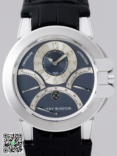 ハリー・ウィンストン HARRYWINSTON オーシャン　トリレトロ・クロノ OCEACT44WW001