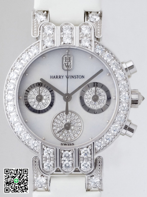 ハリー・ウィンストン HARRYWINSTON プルミエール　クロノグラフ 200/UCQ32WL.DW/D3.1