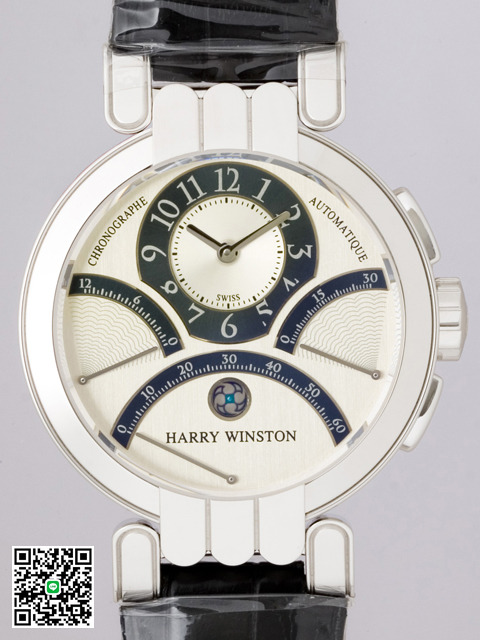 ハリー・ウィンストン HARRYWINSTON プルミエール　トリレトロ・クロノ PREACT39WW007