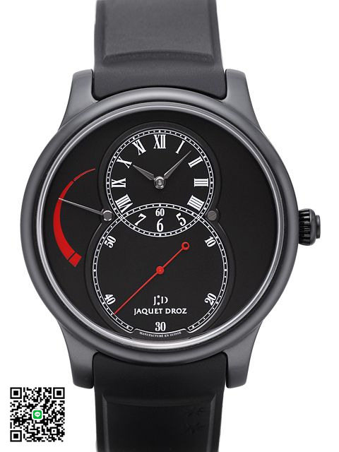 ジャケドロー グランセコンド パワーリザーブ ノアール セラミック リミテッド / Ref.J027035401 スーパーコピー